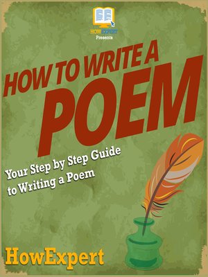 cover image of How to Write a Poem